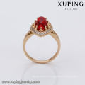 14750 xuping elegant fashion jewelry finger 18k gold color rings, wholesale engagement rings for Women